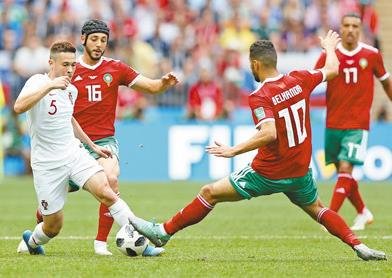摩洛哥vs葡萄牙直播